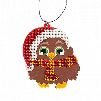 Набір для вишивання бісером по дереву "Совеня", FLK-009 Набір для вишивання бісером по дереву "Совеня", FLK-009