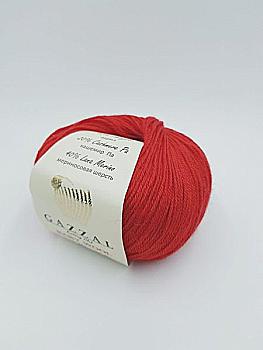 Пряжа Beybil Wool №811 красный шерсть 40% кашемир 20% акрил 40% 50 гр, 175 м Пряжа Beybil Wool №811 красный шерсть 40% кашемир 20% акрил 40% 50 гр, 175 м