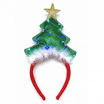 Обруч новорічний Novogod`ko LED "Ялинка", 973748 Обруч новорічний Novogod`ko LED "Ялинка", 973748