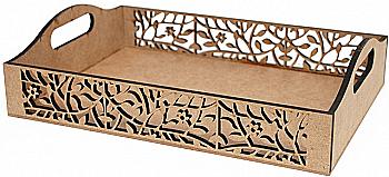 Підніс кухонні серія "Шеббі-шик", 37*26,5*9,3см, Rosa Talent