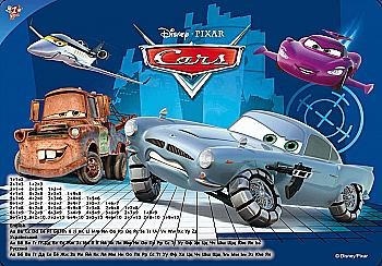 Підкладка для столу дитяча"Тачки 2" 50*35см 470250 Підкладка для столу дитяча"Тачки 2" 50*35см 470250