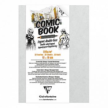 Папка д/ескізів Comic Book 13*18 см, 32 арк. (220 г/м2), двосторонній папір, 975196C Папка д/ескізів Comic Book 13*18 см, 32 арк. (220 г/м2), двосторонній папір, 975196C