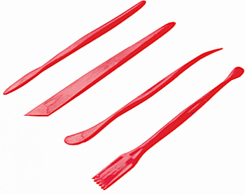 Палочки пластмасовые для лепки, ТМ "Чарівна мить" Палочки пластмасовые для лепки, ТМ "Чарівна мить"