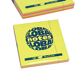 Папір з липким шаром GN 75*75*100 Rainbow NEON, 68.121 Папір з липким шаром GN 75*75*100 Rainbow NEON, 68.121