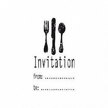 Штамп Вінтаж Invitation, 10004092 ТМ "Artemio"