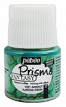 Фарба лакова для всіх поверхонь 45 мл "Fantasy Prisme" мигдально-зелений, 166017 Pebeo Фарба лакова для всіх поверхонь 45 мл "Fantasy Prisme" мигдально-зелений, 166017 Pebeo