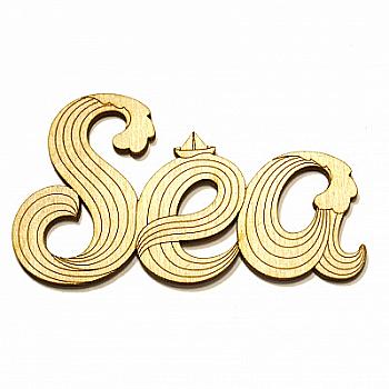 Заготівка дерев`яна Морська Напис "Sea", 122(16) Заготівка дерев`яна Морська Напис "Sea", 122(16)