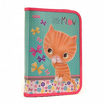 Папка для зошитів пласт. на блискавці B5 "Little meow", 1 Вересня, 491371 Папка для зошитів пласт. на блискавці B5 "Little meow", 1 Вересня, 491371