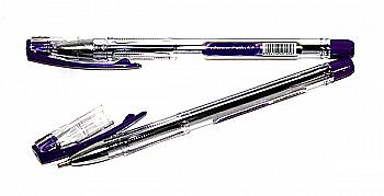 Ручка масляная Hiper Selfy HO-535 0,7 мм фиолетовая ***