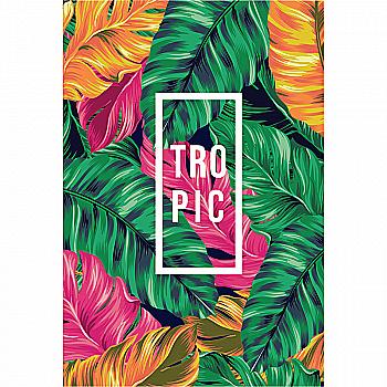 Блокнот А5 64 арк. Neon Tropics, термобіндер, 8443-06-A