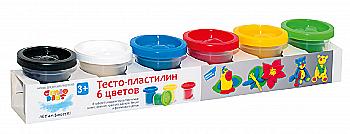 Набір для дитячої творчості "Тісто-пластилін 6 кольорів", TA1009 Набір для дитячої творчості "Тісто-пластилін 6 кольорів", TA1009