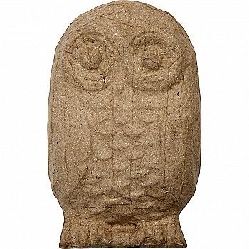 Заготівка з пап`є-маше Сова h=20 см, 51053 Заготівка з пап`є-маше Сова h=20 см, 51053