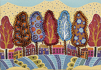 Магнит для вышивания бисером 7*10 см FLA-258