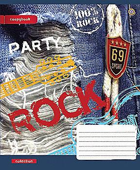 Зошит 36 лін. ЗУ Jeans Rock -17 (5727) Зошит 36 лін. ЗУ Jeans Rock -17 (5727)