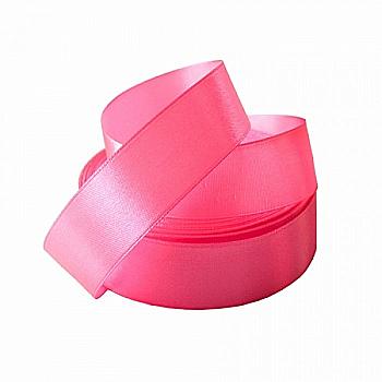 Лента атлас 25 мм-23 м, 05 розовая, 5-1251