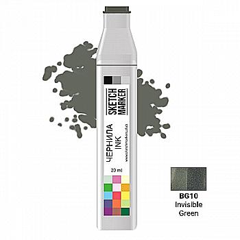 Чернила для заправки маркера SKETCHMARKER, 20 мл, Невидимый зеленый, SI-BG10 Чернила для заправки маркера SKETCHMARKER, 20 мл, Невидимый зеленый, SI-BG10