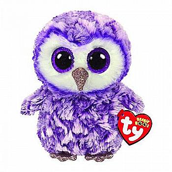 Іграшка м`яка TY Beanie Boo`s Фіолетова сова "Moonlight" 15 см, 36325 Іграшка м`яка TY Beanie Boo`s Фіолетова сова "Moonlight" 15 см, 36325