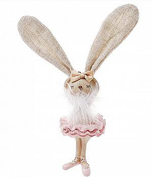 Декор підвісний "Зайка балерина" 16 см, 831-705