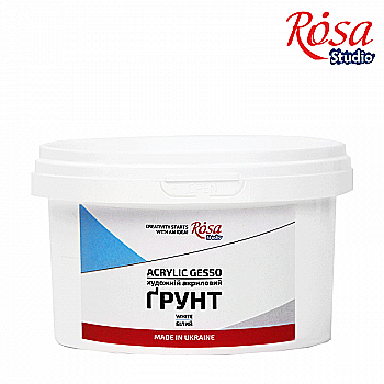 Грунт акриловий художній 280 мл (350 г), ROSA Studio Грунт акриловий художній 280 мл (350 г), ROSA Studio