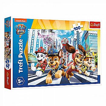 Пазл "100" - PAW team/Viacom PAW PATROL: ФІЛЬМ, Trefl, 16414 Пазл "100" - PAW team/Viacom PAW PATROL: ФІЛЬМ, Trefl, 16414