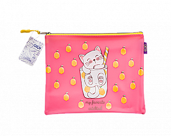 Папка А5 "Котоктель" 25,5*21*1 см, рожевий, ZB.705520 Папка А5 "Котоктель" 25,5*21*1 см, рожевий, ZB.705520