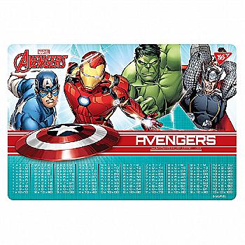 Подкладка для стола "Marvel.Avengers" таблица умножения, 491646 Yes Подкладка для стола "Marvel.Avengers" таблица умножения, 491646 Yes