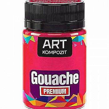 Гуаш художня "Premium" 60 мл, Кадмій червоний, ART Kompozit Гуаш художня "Premium" 60 мл, Кадмій червоний, ART Kompozit