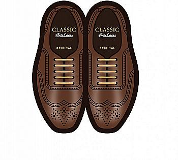 Силиконовые антишнурки AntiLaces Classic, 30 мм, 10 шт, бежевые Силиконовые антишнурки AntiLaces Classic, 30 мм, 10 шт, бежевые