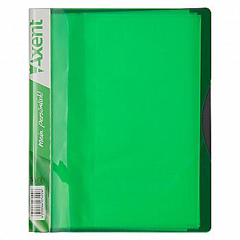 Дисплей-книга 20 файлів A5, салатова 1220-09-A