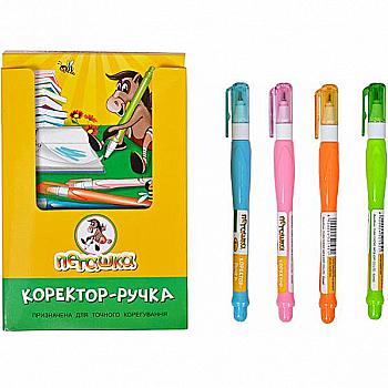 Корректор-ручка c метал. наконечником 6 мл, Пегашка, 853P Корректор-ручка c метал. наконечником 6 мл, Пегашка, 853P