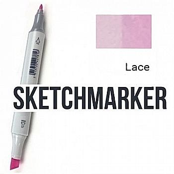 Маркер SKETCHMARKER, 2 пера: долото и тонкое, Lace - Кружева, SM-R84 Маркер SKETCHMARKER, 2 пера: долото и тонкое, Lace - Кружева, SM-R84