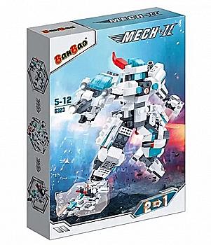 Конструктор-трансформер "Mech 2" Зоряний поліцейський, 6323, Banbao Конструктор-трансформер "Mech 2" Зоряний поліцейський, 6323, Banbao
