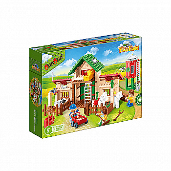 Конструктор "Екоферма" Життя на фермі, 328 елм., 8580, Banbao