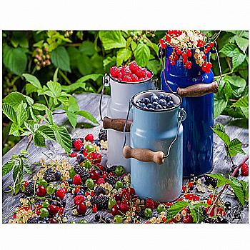 Набір для розпису по номерах 40*50 см "Ягоди", RSB8249 Набір для розпису по номерах 40*50 см "Ягоди", RSB8249