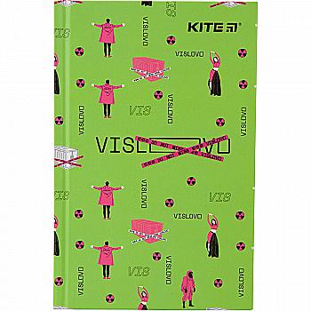 Книга записная А6 80 л. кл. твёрдая обложка VIS-4, VIS19-199-4 Книга записная А6 80 л. кл. твёрдая обложка VIS-4, VIS19-199-4