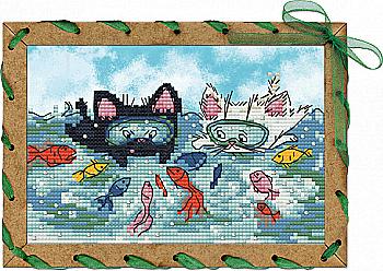 Набір для вишивання "Літня пригода" 17*12, ОР7554 Набір для вишивання "Літня пригода" 17*12, ОР7554