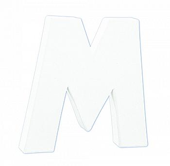 Заготовка из папье-маше Буква "M" 1,5*10,5*12 см, AC742C ТМ "Decopatch" Заготовка из папье-маше Буква "M" 1,5*10,5*12 см, AC742C ТМ "Decopatch"