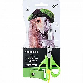 Ножницы детские с резиновыми вставками, 13 см Kite Dogs, K22-123 Ножницы детские с резиновыми вставками, 13 см Kite Dogs, K22-123