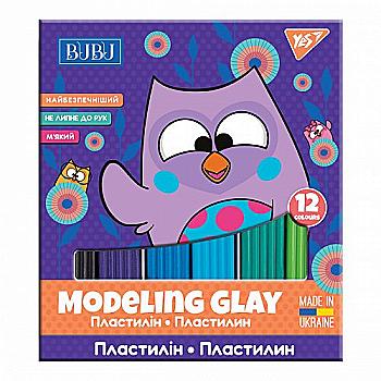Пластилін 12 кол. "Bubu", 240 г, 540511 Yes Пластилін 12 кол. "Bubu", 240 г, 540511 Yes