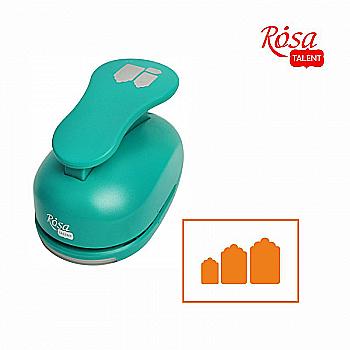 Фігурний діркопробивач Теги 7 6 см Rosa Talent