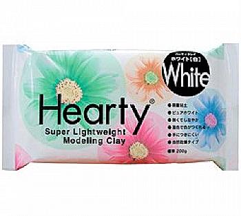 Пластика самовысыхающая Hearty, Белая, 200 г, Padico Пластика самовысыхающая Hearty, Белая, 200 г, Padico