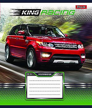 Зошит 24 лін. 1В King Racing -18, 762513 (9014) Зошит 24 лін. 1В King Racing -18, 762513 (9014)