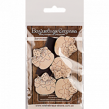 Заготовка деревянная для декорирования, FLC-195