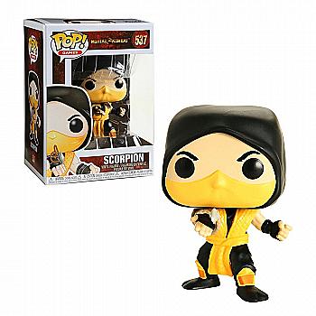 Фигурка Funko Pop серии "Mortal Kombat" - Scorpion, 45110 Фигурка Funko Pop серии "Mortal Kombat" - Scorpion, 45110