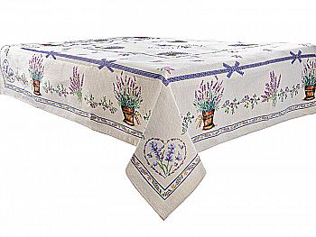 Скатертина "Lilac" гобеленова, 140*180 см, 716-052 Lefard