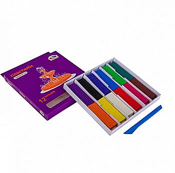 Пластилін 12 кол., 20 гр "Творчість", 400302 Гамма-Н Пластилін 12 кол., 20 гр "Творчість", 400302 Гамма-Н