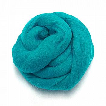 Вовна мерінос 23 мк 50 г №410, бірюзовий Чарівна мить Вовна мерінос 23 мк 50 г №410, бірюзовий Чарівна мить