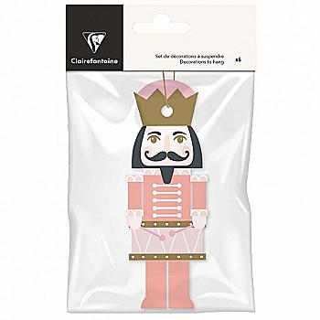 Набір тег подарункових для декору "Ritournelle - Солдатик" (6 шт.), 202042C Набір тег подарункових для декору "Ritournelle - Солдатик" (6 шт.), 202042C