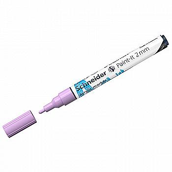 Маркер акриловый Schneider Paint-it 310, 2 мм, лиловый пастельный, S120128 Маркер акриловый Schneider Paint-it 310, 2 мм, лиловый пастельный, S120128