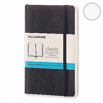Записник Чорний м’який кишеньк. точка, Moleskine Classic, QP614 Записник Чорний м’який кишеньк. точка, Moleskine Classic, QP614